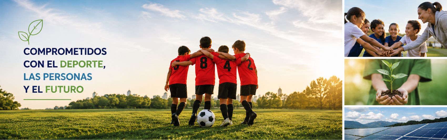 Comprometidos con el deporte, las personas y el futuro